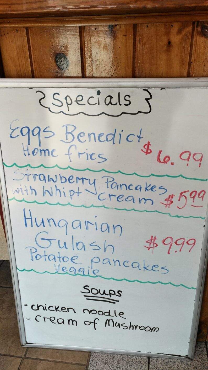 Hanna's Diner - Indian Orchard, MA menu_pic