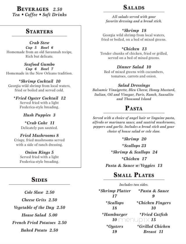 Frederica House Restaurant - St Simons Island, GA