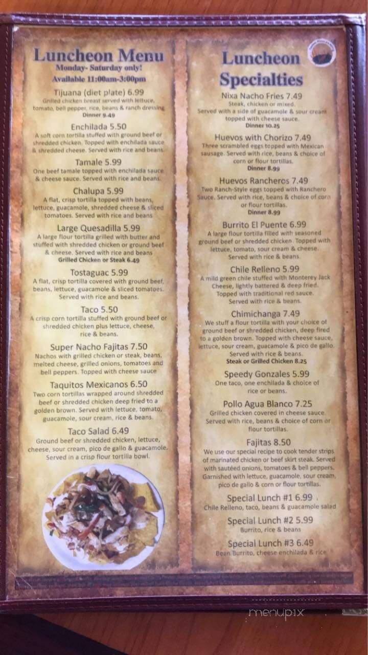 El Puente Mexican Restaurant - Nixa, MO