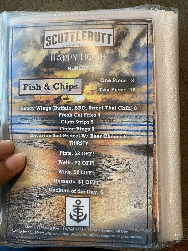 Scuttlebutt Brewing Co - Everett, WA menu_pic