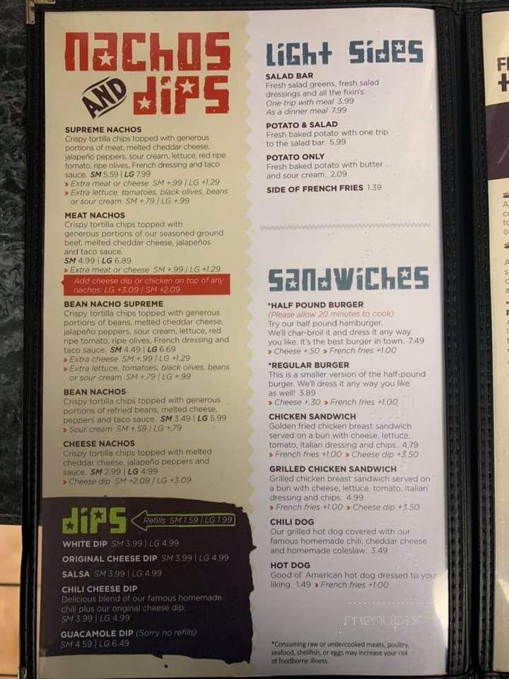 Taco Casa - Pocahontas, AR menu_pic