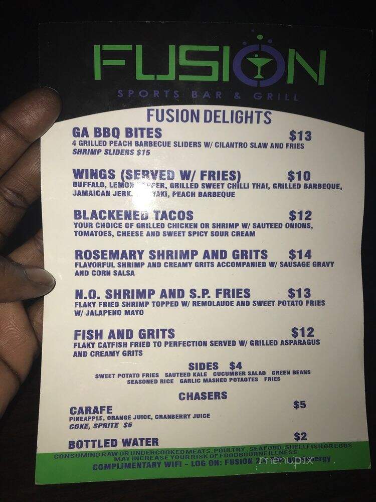 Fusion Sports Bar - Atlanta, GA