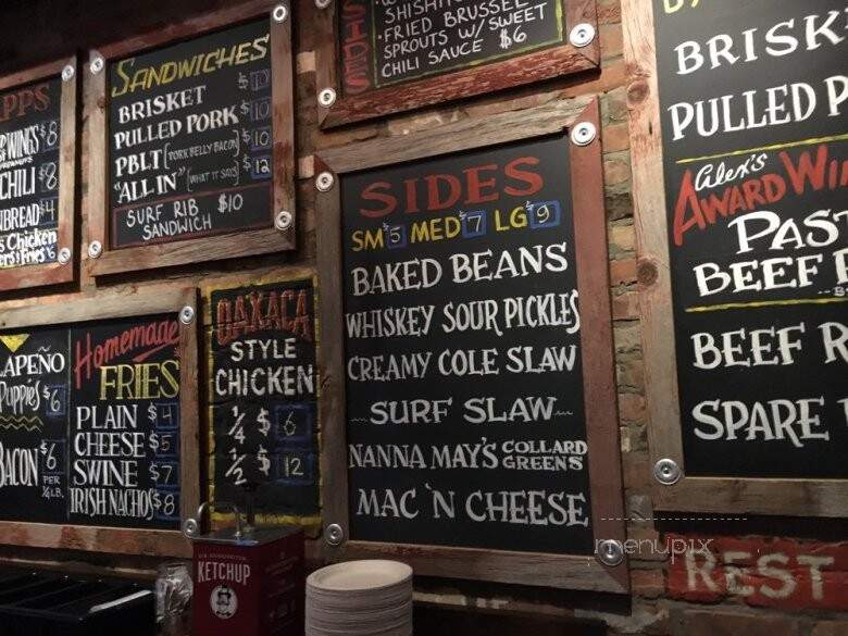Surf BBQ - Rumson, NJ menu_pic
