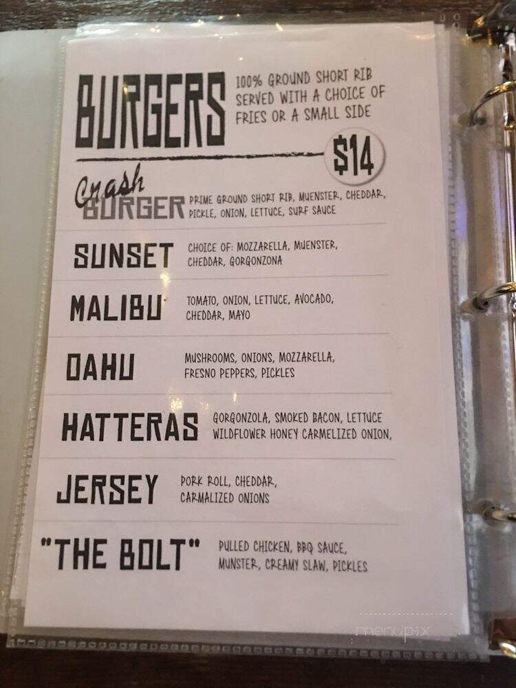 Surf BBQ - Rumson, NJ menu_pic
