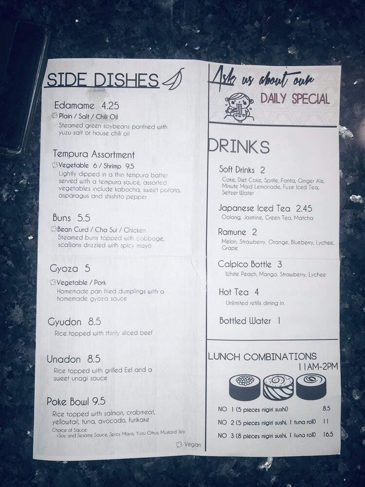 Ramen Gami - Newark, NJ menu_pic