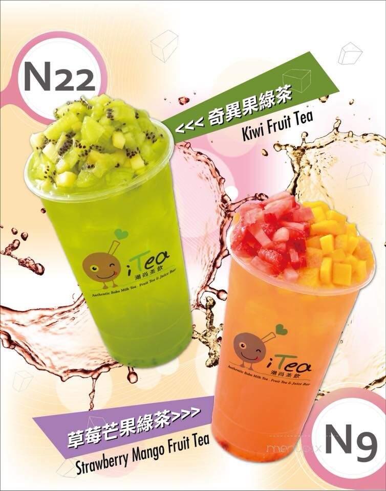 i-tea - Moraga, CA menu_pic