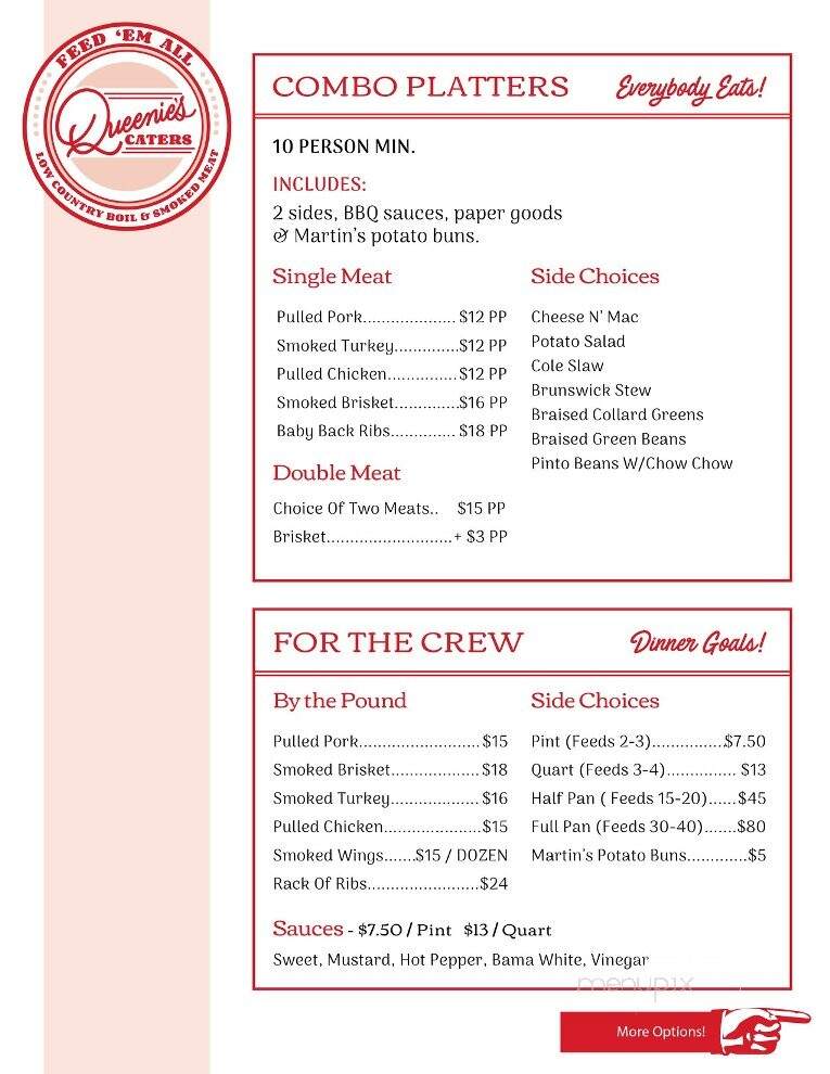 Queenie's - Canton, GA menu_pic