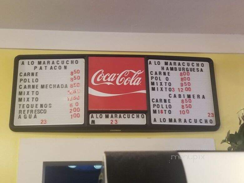 A lo Maracucho - West Jordan, UT menu_pic