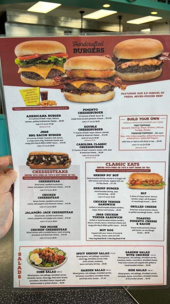 Hwy 55 Burgers Shakes & Fries - Shelbyville, TN menu_pic
