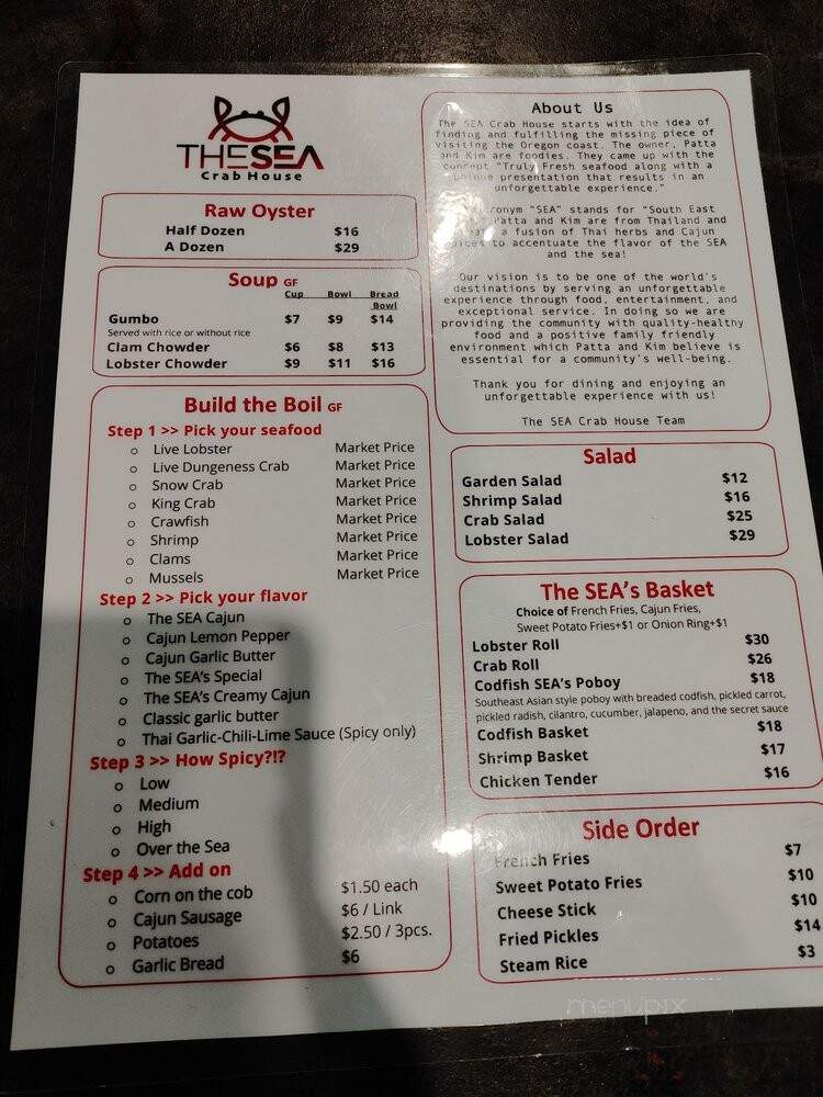 The SEA Crab House - Seaside, OR