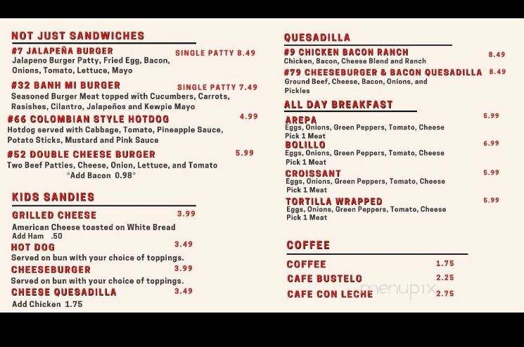 Lil Papi's International Deli - Concord, NC menu_pic