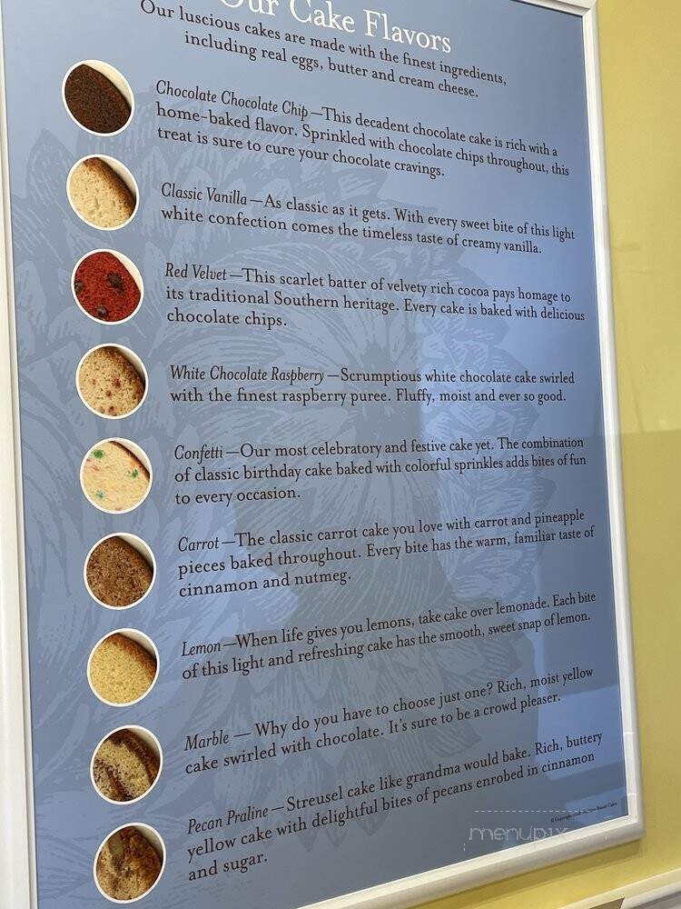 Nothing Bundt Cakes - Lakeland, FL menu_pic