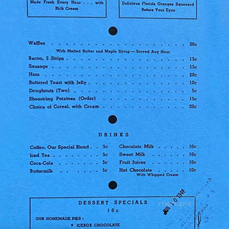 Little Blue Menu - Nashville, TN