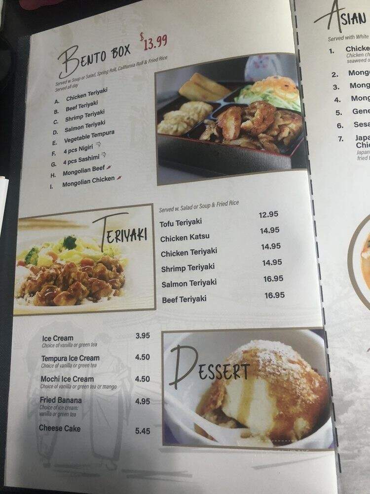 Moya Sushi Asian Cuisine - Orange City, FL menu_pic