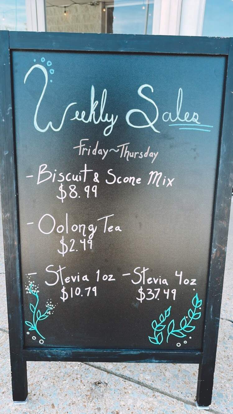 Trim Healthy Mama Cafe - Centerville, TN menu_pic
