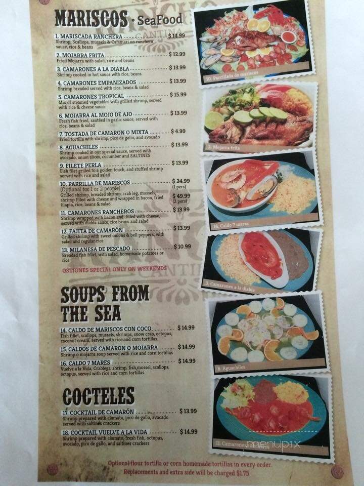 Rancho Cantina - Hendersonville, TN menu_pic