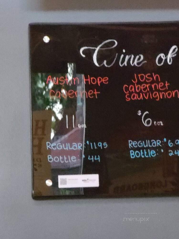 Aloha Wine Bar - Waikoloa Village, HI menu_pic