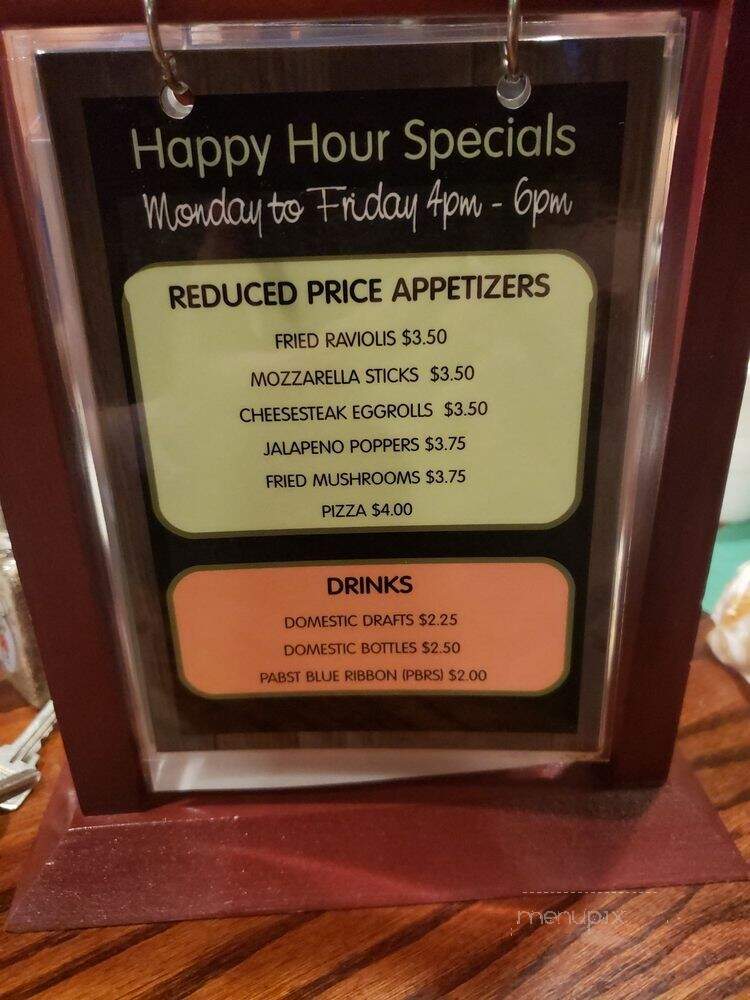 O'Mares Irish Pub - Philadelphia, PA menu_pic