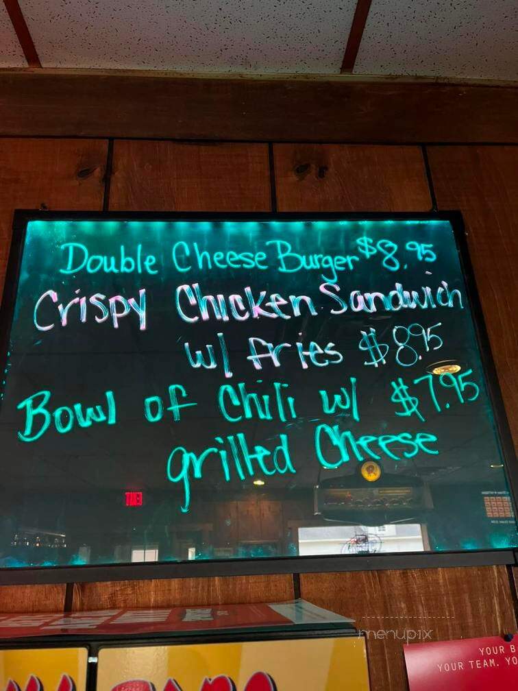 Hide A Way - Canton, OH menu_pic