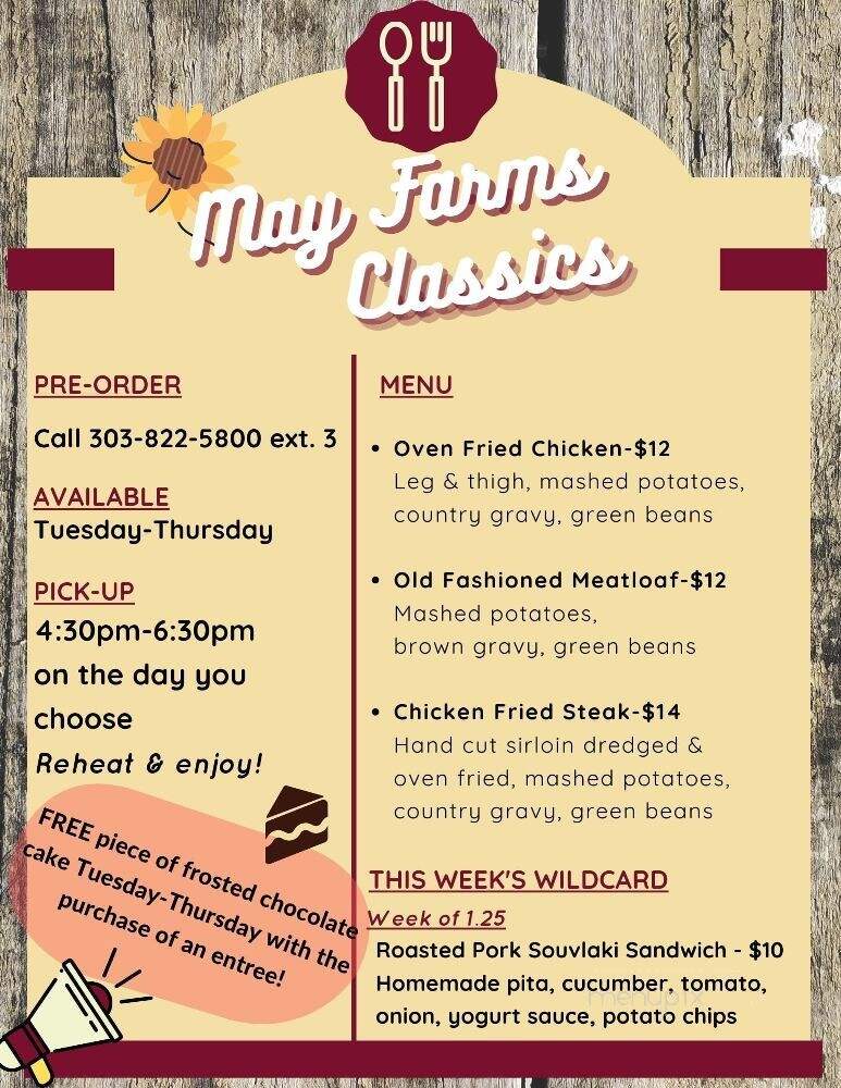 Mays Farm - Byers, CO menu_pic