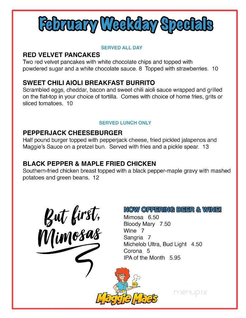 Maggie Mae's on the Bluffs - Belleair Bluffs, FL menu_pic