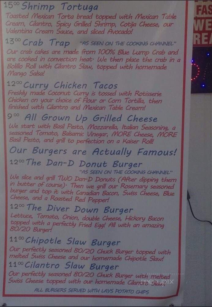 Just The Cook - Panama City, FL menu_pic