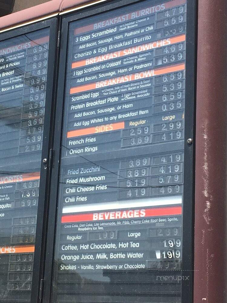 Everest - Glendale, CA menu_pic