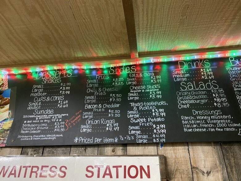 Nicky D's - Crowley, TX menu_pic