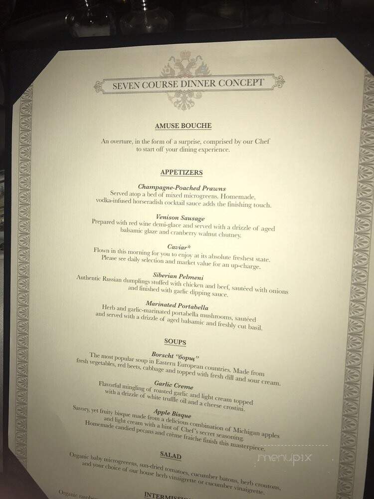 Royal Eagle Restaurant - Harper Woods, MI menu_pic
