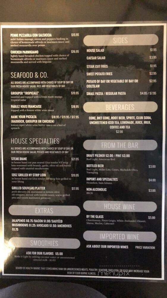 L'Osteria At Village Walk - Naples, FL menu_pic