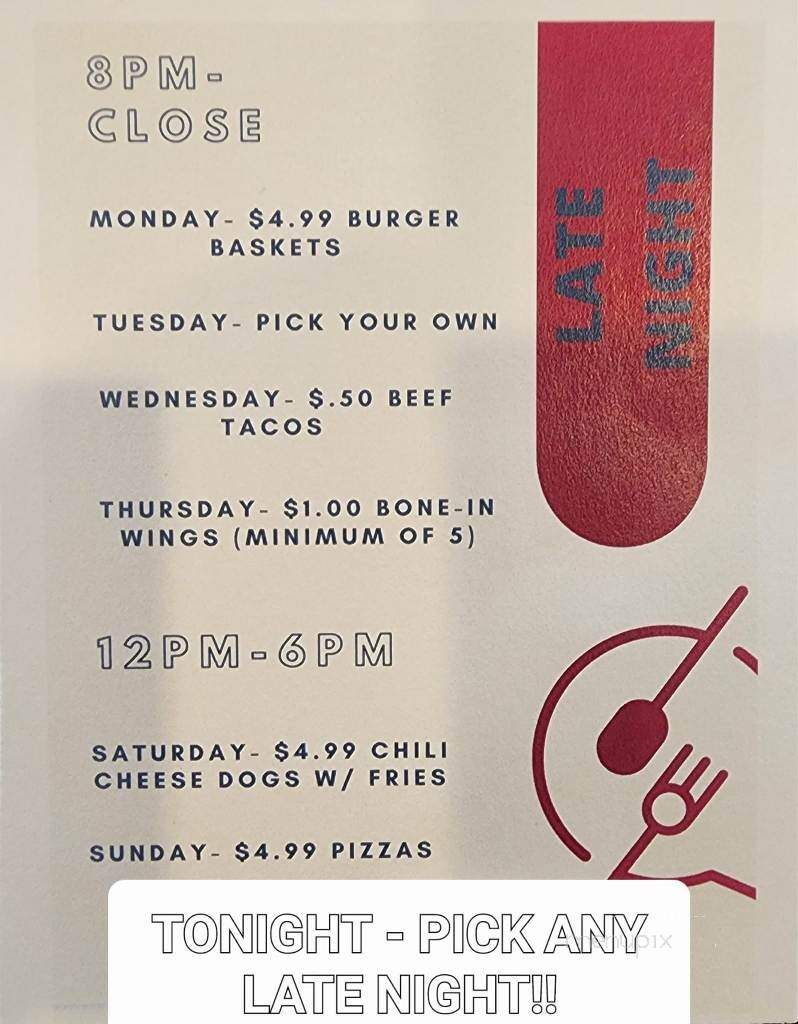 Main St Pub Of Vicksburg - Vicksburg, MI menu_pic
