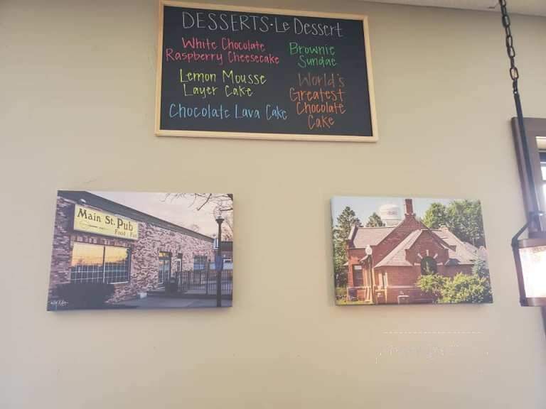 Main St Pub Of Vicksburg - Vicksburg, MI menu_pic
