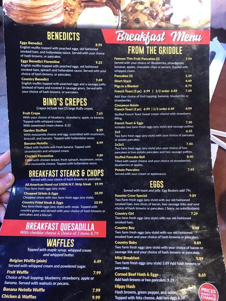 Ken's Country Kitchen - Clinton Township, MI menu_pic