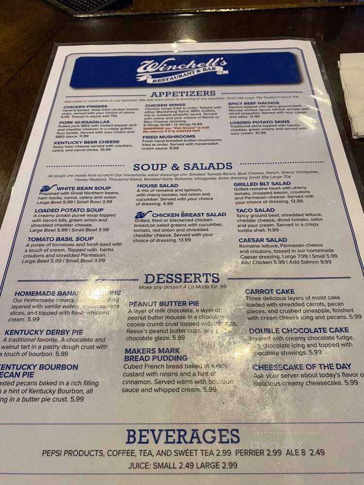 Winchell's Restaurant & Sports - Lexington, KY