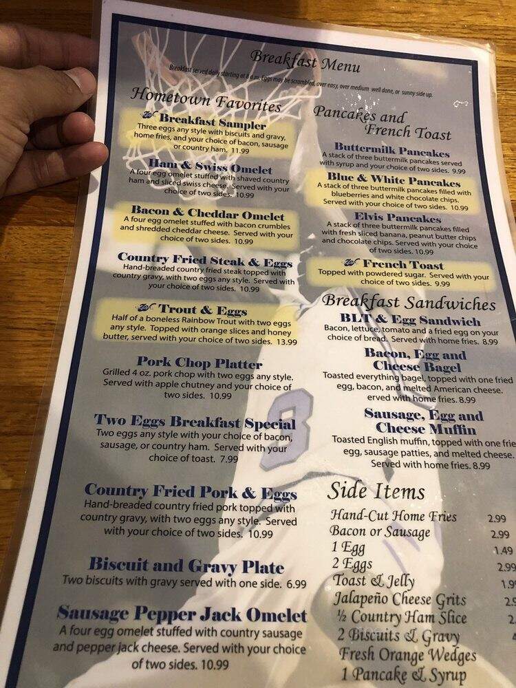 Winchell's Restaurant & Sports - Lexington, KY menu_pic
