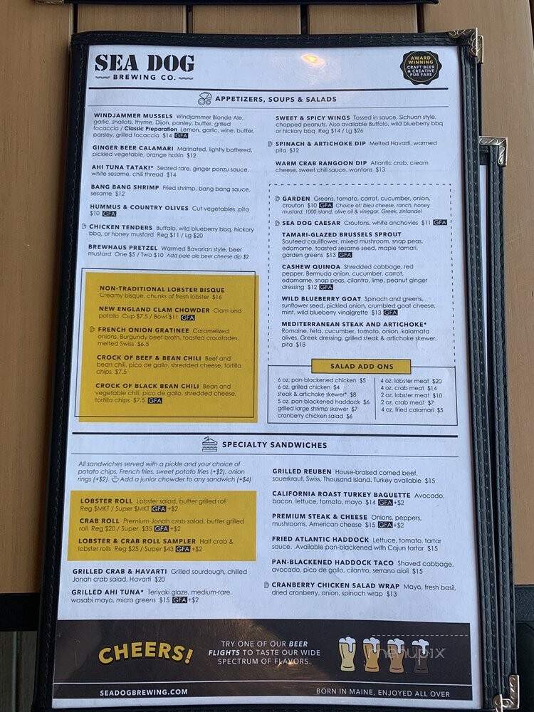 Sea Dog Brewing Co - Bangor, ME