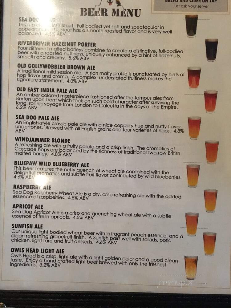 Sea Dog Brewing Co - Bangor, ME