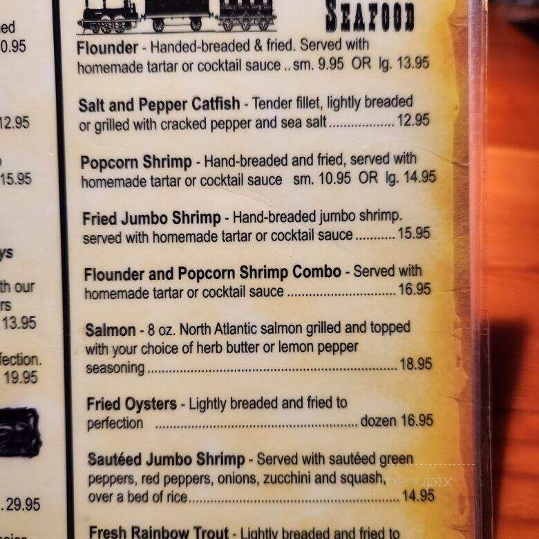 Depot - Dobson, NC menu_pic