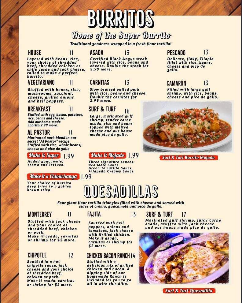 La Cabana De Suisun Restaurant - Suisun City, CA menu_pic