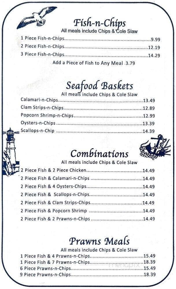 Lighthouse - Redding, CA menu_pic