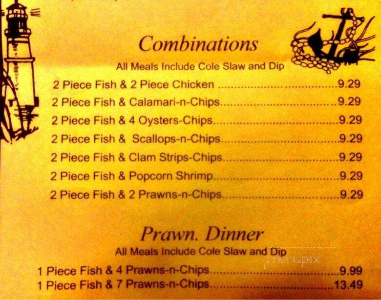 Lighthouse - Redding, CA menu_pic