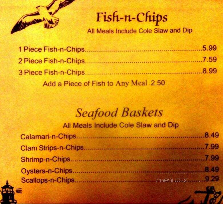 Lighthouse - Redding, CA menu_pic