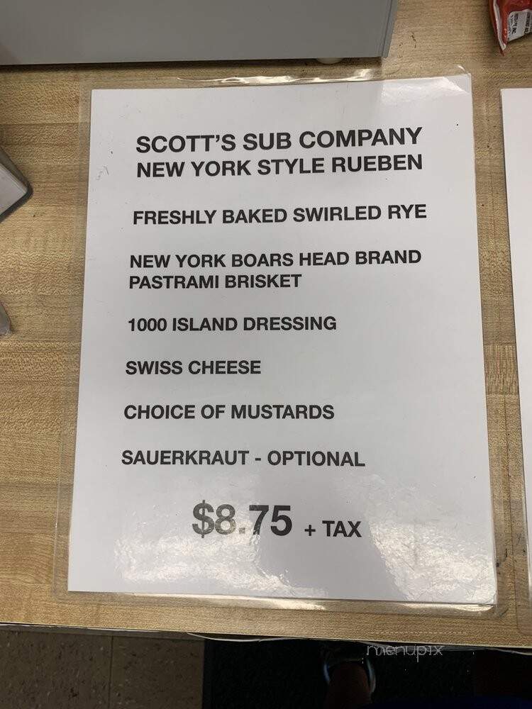 Scott's Sub Co - Modesto, CA