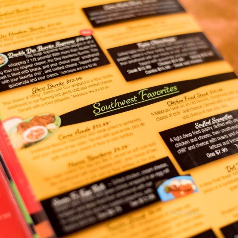 Dos Hombres Of Coronado - Clifton, CO menu_pic