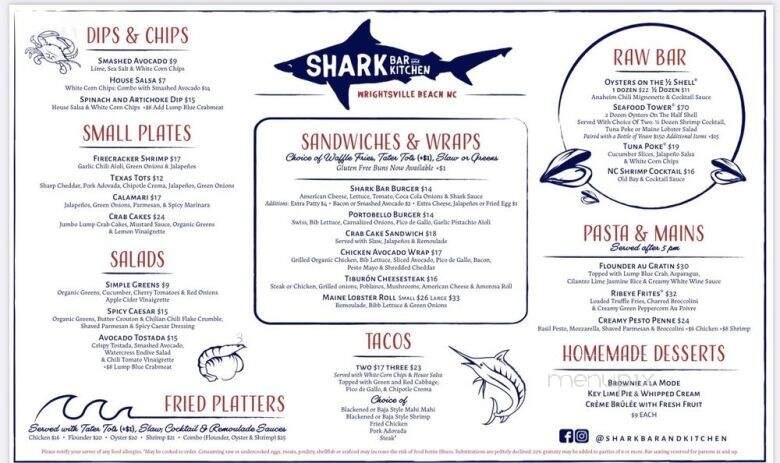 Shark Bar and Kitchen - Wrightsville Beach, NC