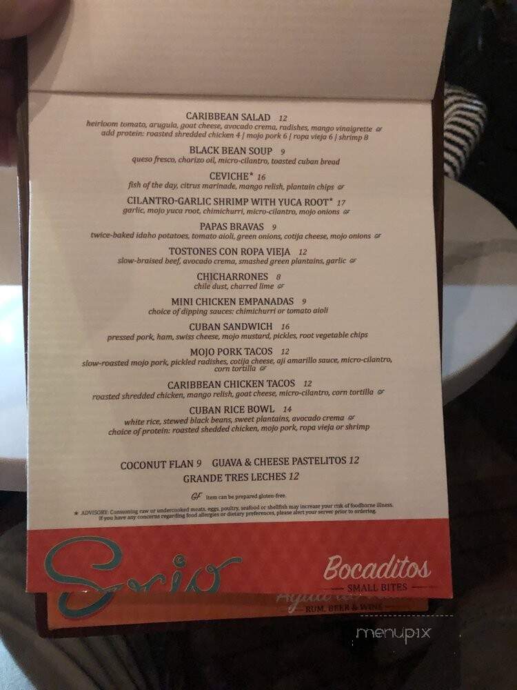 Socio - Kissimmee, FL menu_pic