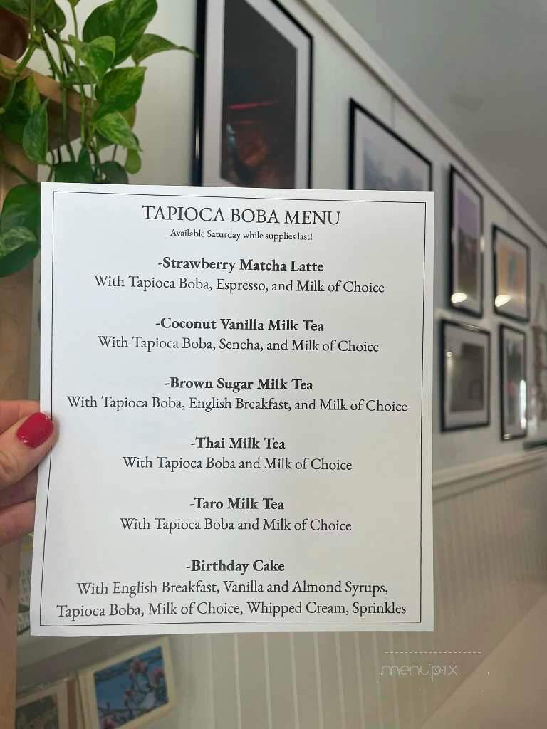 Highwheeler Coffee - Fort Plain, NY menu_pic