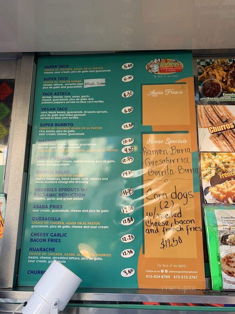 Domingo's International Kitchen and Fusion - San Francisco, CA