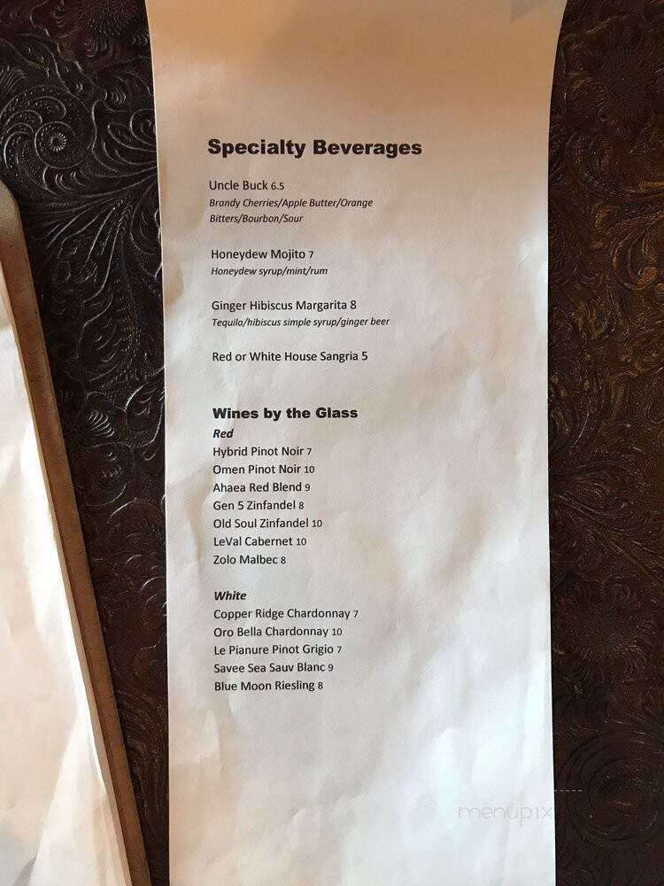 Precinct Tap & Table - Germantown, WI menu_pic