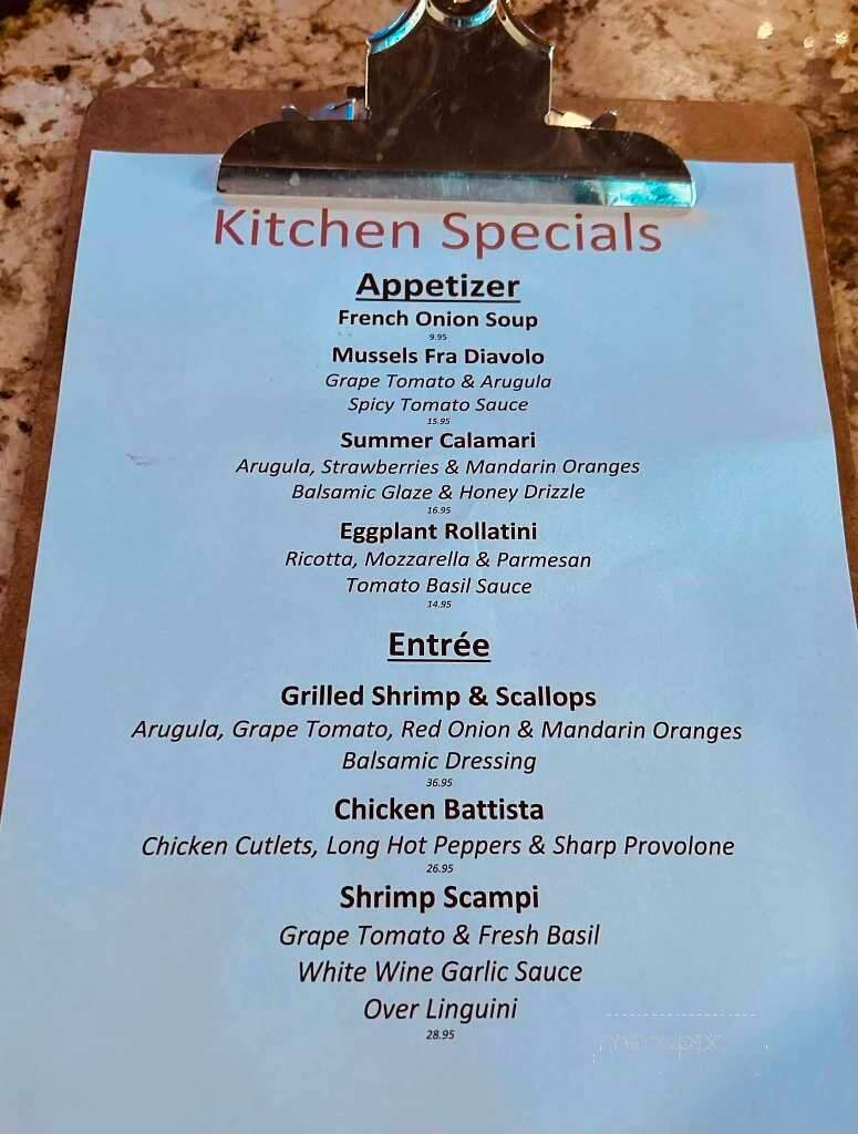 Nicholas Anthony's Family Kitchen - West Orange, NJ menu_pic